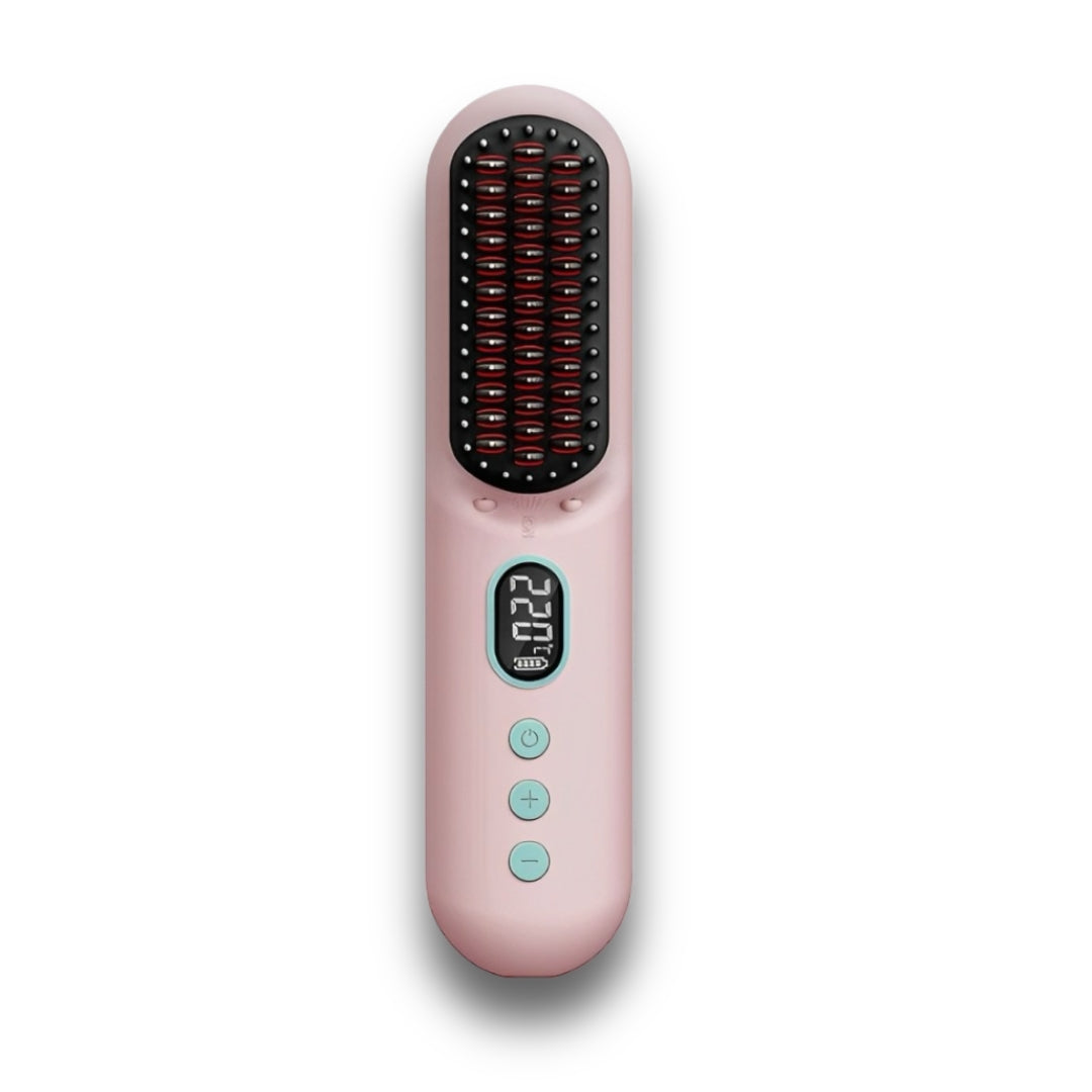 Wireless Hair straightening Comb