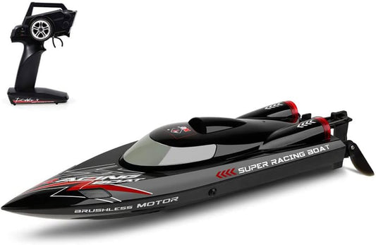 High-Speed Brushless RC Racing Boat   2.4 GHz Remote Control for Pools and Lakes