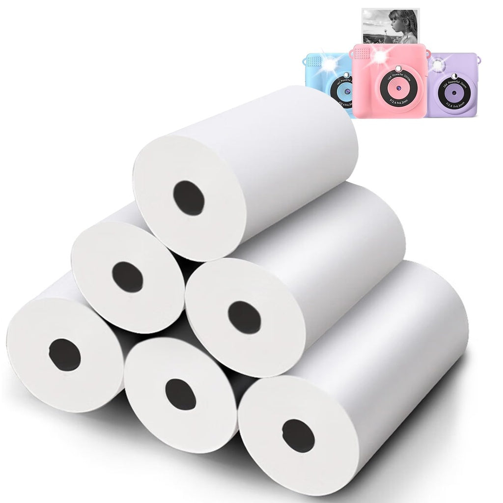 Instant Print Camera Refill Paper   Paintable Thermal Paper for Kids (pack of 5)