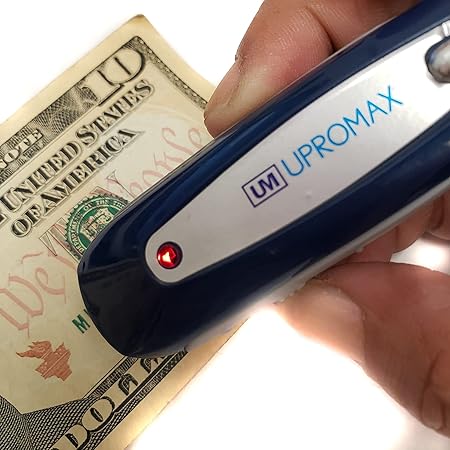 Portable Mini 2-in-1 Money Detector   UV & Magnetic Currency Checker