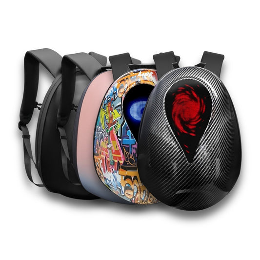 Hard Shell LED Backpack for Riders - Luminous Eye