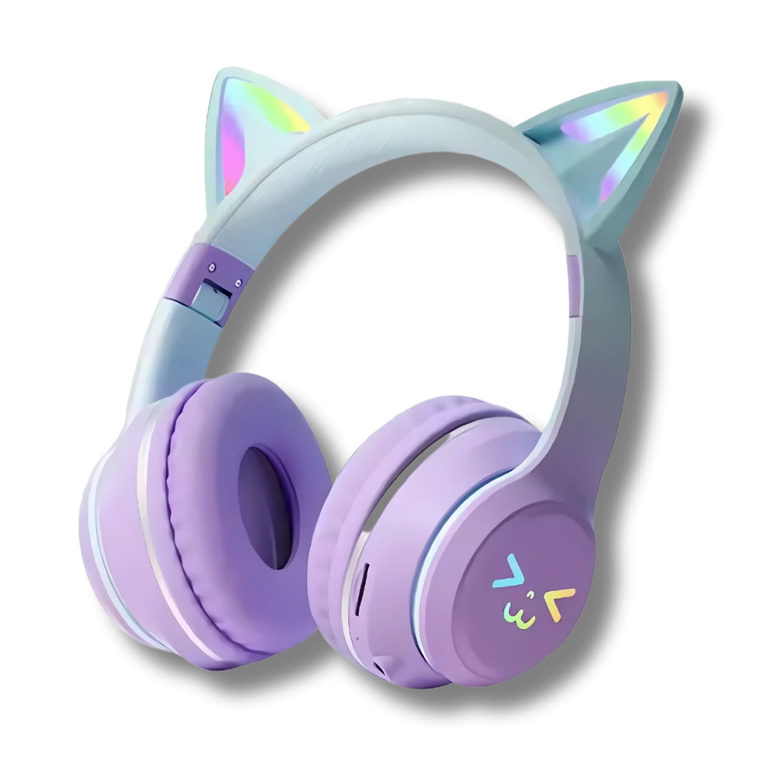 Wireless Cat Ear Headphones with Bluetooth 5.0