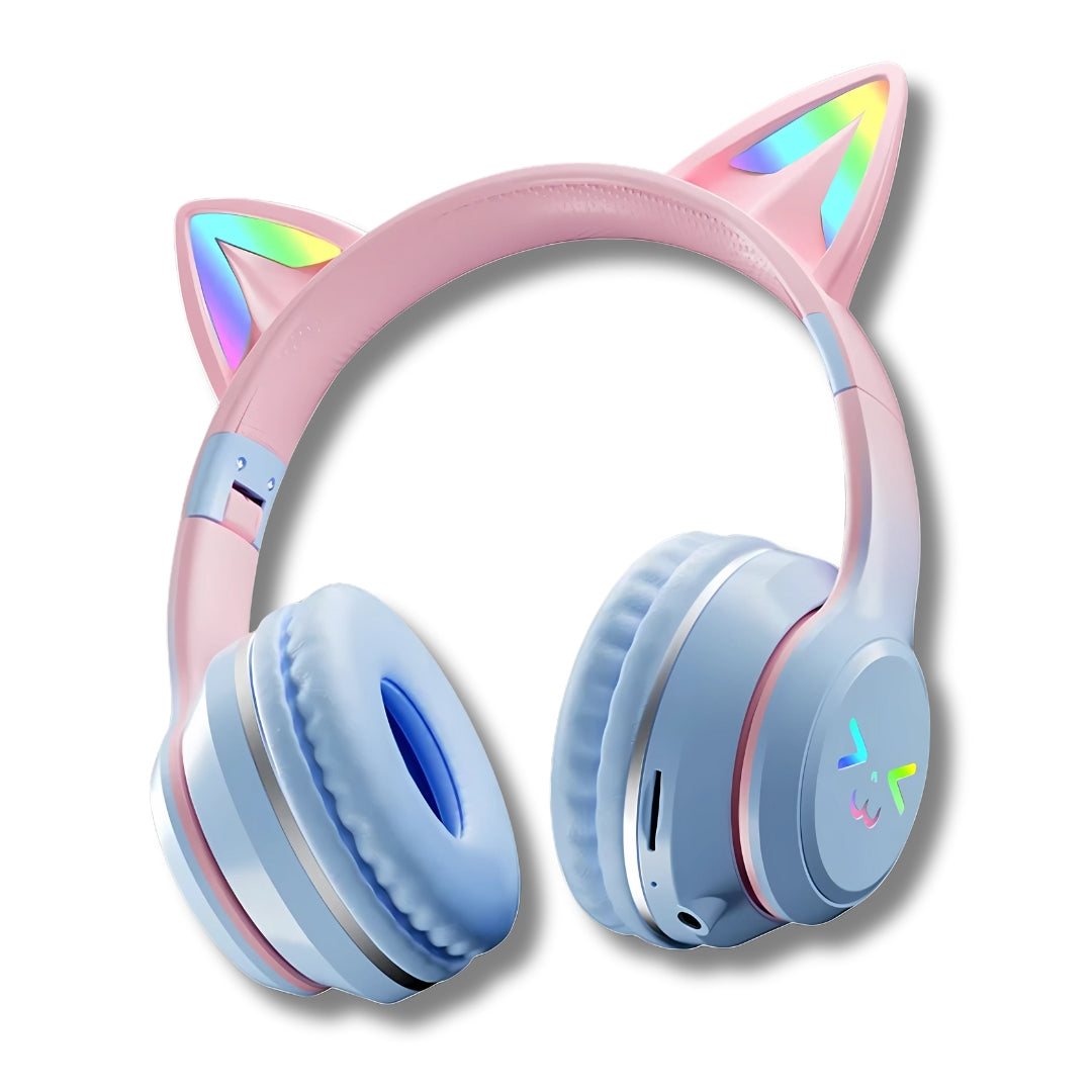 Wireless Cat Ear Headphones with Bluetooth 5.0