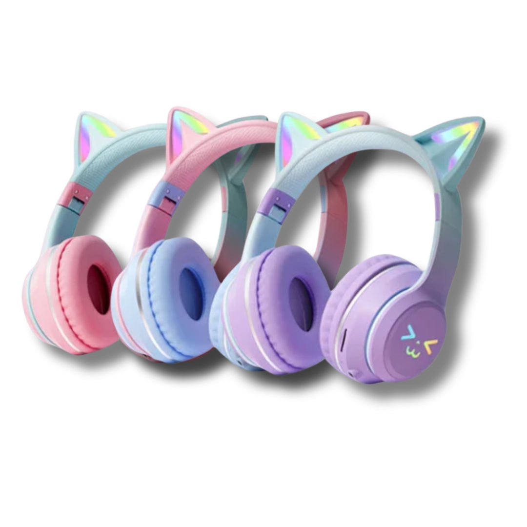 Wireless Cat Ear Headphones with Bluetooth 5.0