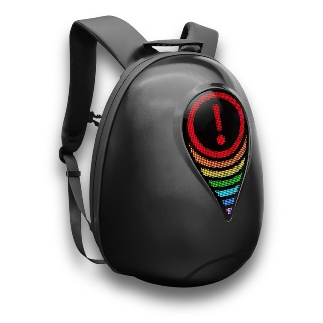 Hard Shell LED Backpack for Riders - Luminous Eye